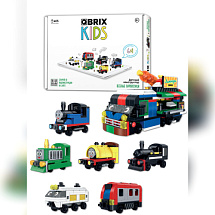 Конструктор KIDS Весёлые паровозики