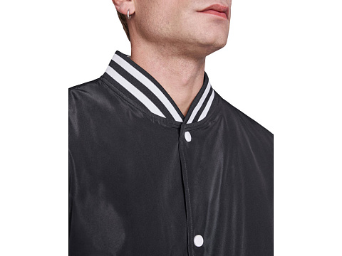 Бомбер утепленный California унисекс, черный/белый - рис 6.