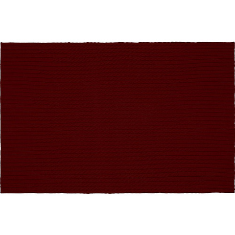 Плед Tressa, темно-красный - рис 5.