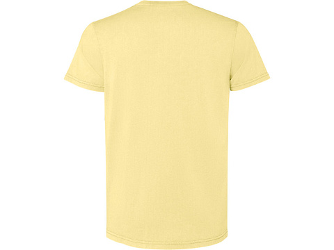 Футболка Corgi мужская, солнечно-желтый выстиранный WASHED - рис 2.
