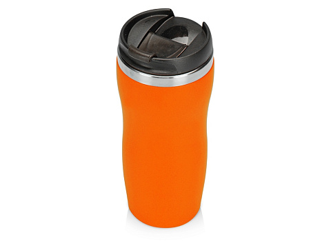 Подарочный набор c блокнотом С3, ручкой и термокружкой Mony Steel, оранжевый - рис 6.