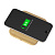 USB хаб с беспроводной зарядкой из бамбука (5 Вт) - миниатюра - рис 2.