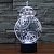 3D лампа Дроид BB-8 - миниатюра