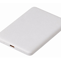 Внешний аккумулятор с QC/PD Шарп, 5000 мАч, белый