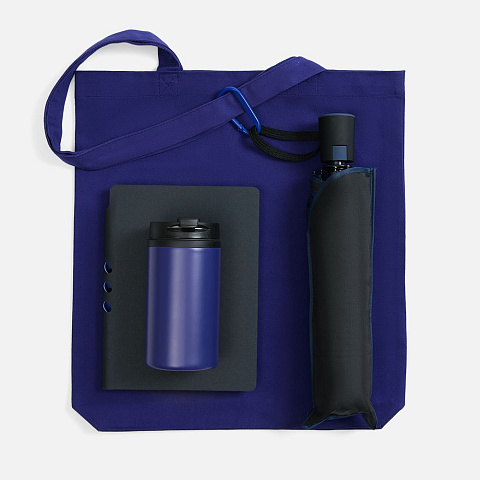 Набор Flexpen Black Walk, черный с синим - рис 3.