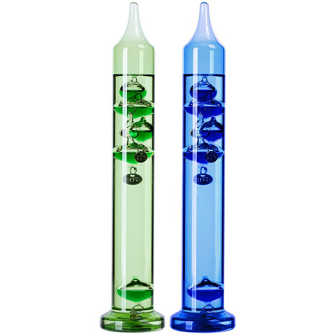 Термометр стеклянный «Галилео», зеленый - рис 6.