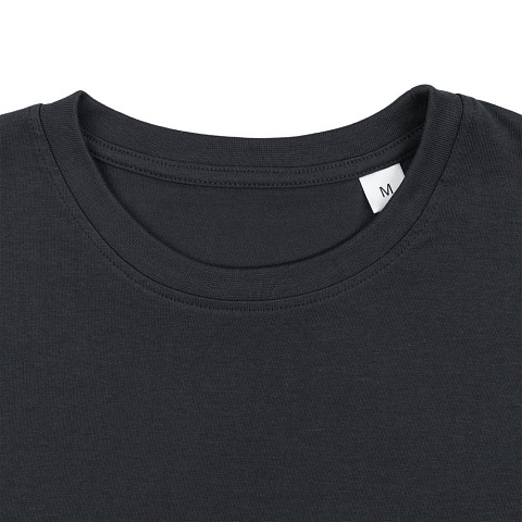 Футболка унисекс T-Bolka 180, темно-серая (графит) - рис 4.