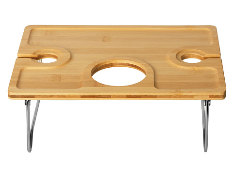 Столик бамбуковый на складных ножках Barolo - рис 2.