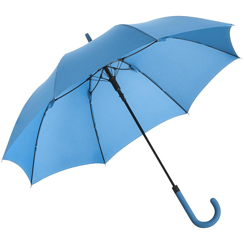 Зонт-трость Fashion, голубой - рис 3.