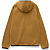 Куртка с капюшоном унисекс Gotland, горчичная - миниатюра - рис 3.