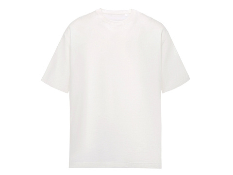 Футболка Kyoto из джерси 180 г/м2 с пич отделкой, унисекс, молочный - рис 7.