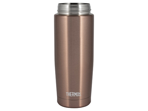 Термос из нерж. стали тм THERMOS TS4030P, коричневый - рис 3.