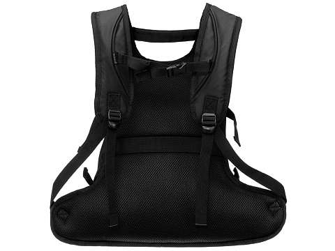 Рюкзак TORBER Mobi, черный, полиэстер 900D с PU покрытием, 45 х 32 х 20 см - рис 4.