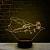 3D светильник Самолет Цессна - миниатюра - рис 7.
