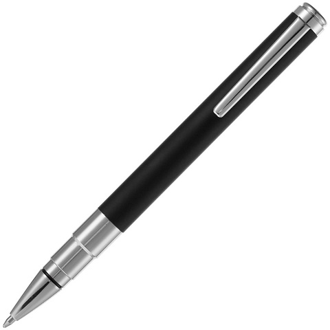 Ручка шариковая Kugel Chrome, черная - рис 4.