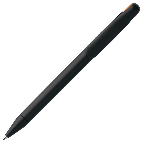 Ручка шариковая Prodir DS1 TMM Dot, черная с оранжевым - рис 5.