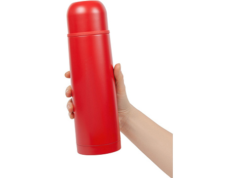 Термос Relaxika 101 (0,5 литра), красный (без лого) - рис 14.