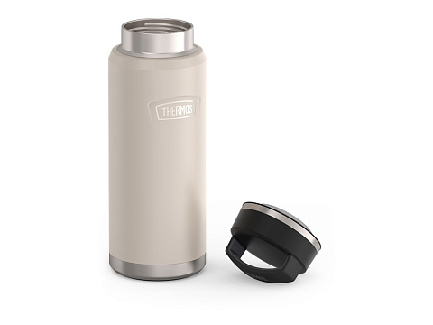 Термос из нерж. стали тм THERMOS IS-212 SN 1.2L, бежевый - рис 4.