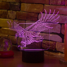 3D светильник Орел