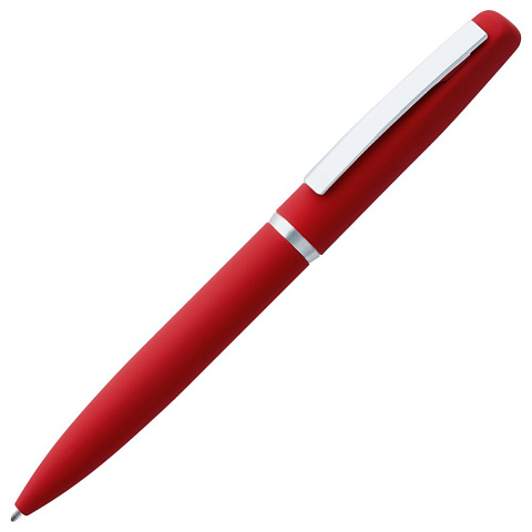 Ручка шариковая Bolt Soft Touch, красная - рис 2.
