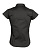 Рубашка женская с коротким рукавом Excess, черная - миниатюра - рис 3.