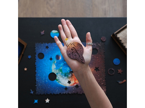 Деревянный пазл Earth - рис 3.