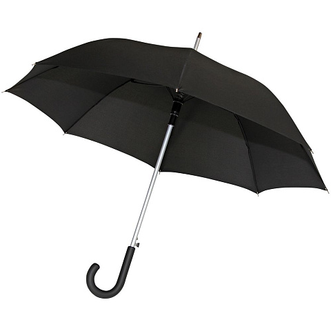 Зонт-трость Alu AC, черный - рис 2.
