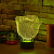 3D лампа Бутон розы - миниатюра - рис 3.
