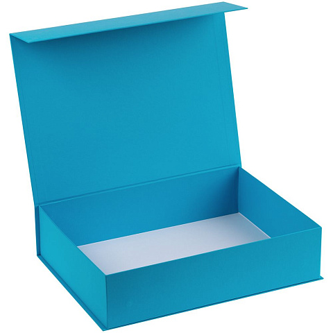 Коробка Koffer, голубая - рис 3.