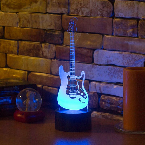 3D светильник Гитара - рис 4.