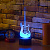 3D светильник Гитара - миниатюра - рис 4.