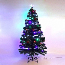 Искусственная елка со светящимися шариками (210 см)