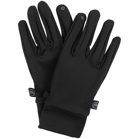 Перчатки Knitted Touch, черные - рис 2.