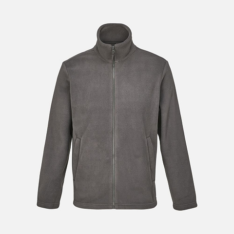 Куртка флисовая унисекс Nitro, темно-серая - рис 2.