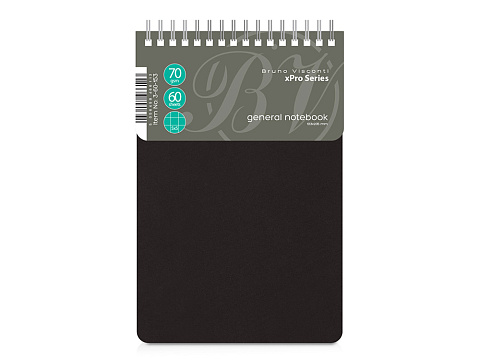 Бизнес - блокнот А5 (135 х 198 мм.) xPro 60 л., черный