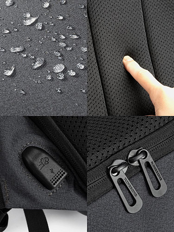 Рюкзак Orvion, cерый - рис 7.