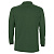 Рубашка поло мужская с длинным рукавом Winter II 210 темно-зеленая - миниатюра - рис 3.