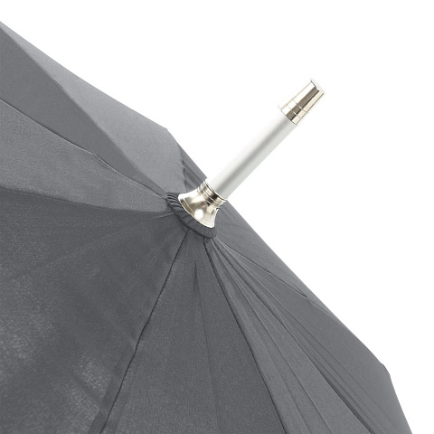 Зонт-трость Alu Golf AC, серый - рис 3.