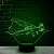 3D светильник Самолет Цессна - миниатюра - рис 2.