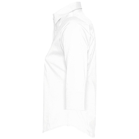 Рубашка женская с рукавом 3/4 Effect 140, белая - рис 4.
