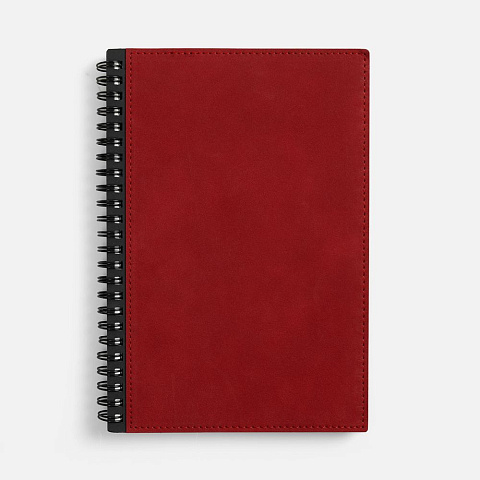 Ежедневник Notera, недатированный, красный - рис 2.