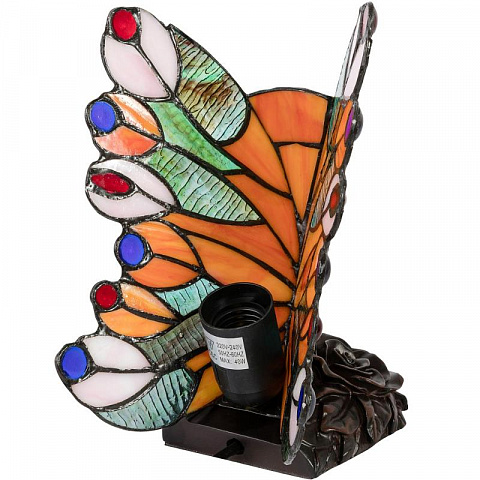 Винтажная настольная лампа "Ажурная бабочка" - рис 4.