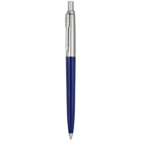 Ручка шариковая Parker Jotter Originals Navy Blue Chrome CT, темно-синяя - рис 3.