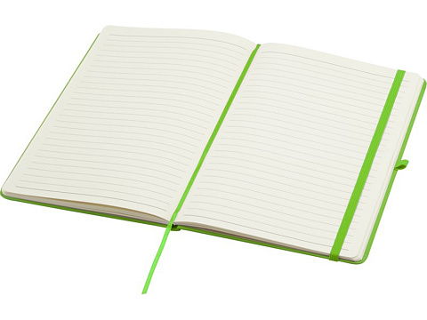 Блокнот Spectrum Plus формата A5 в твердой обложке - Зеленый лайм - рис 4.