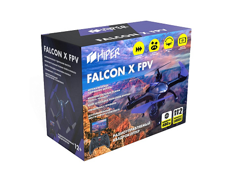 Радиоуправляемый квадрокоптер HIPER FALCON X FPV (Р) - рис 13.