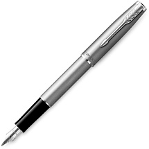 Перьевая ручка Parker Sonnet Entry Point Stainless Steel CT, перо: F, цвет чернил: black, в подарочной упаковке