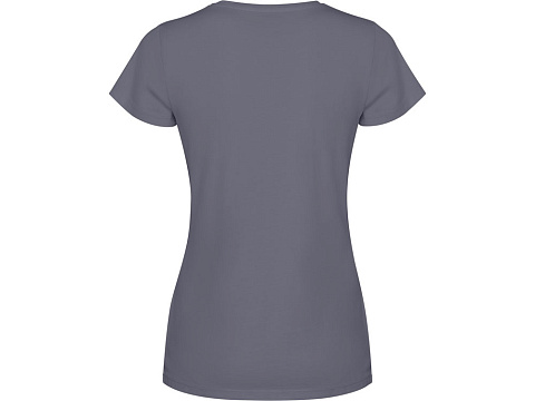 Футболка Fiyi женская, серо-голубой выстиранный - рис 2.