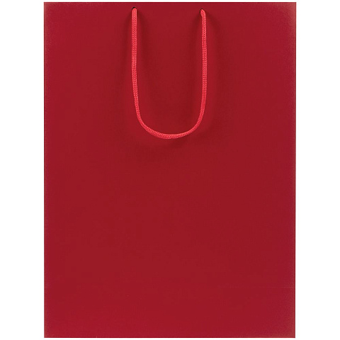 Пакет бумажный Porta XL, красный - рис 3.