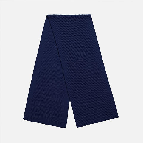 Шарф Nobilis Mono, темно-синий - рис 2.