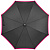 Зонт-трость Highlight, черный с розовым - миниатюра - рис 3.
